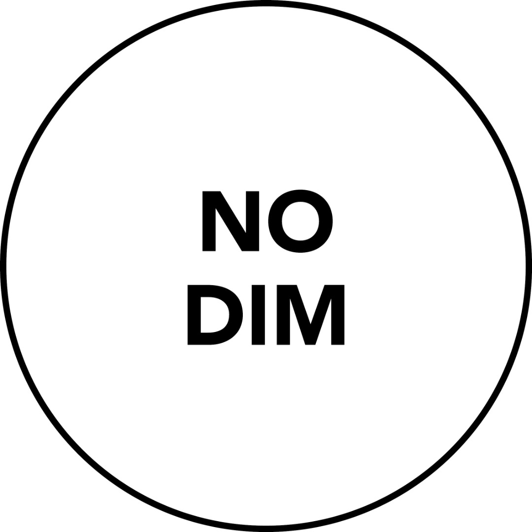 Not dim